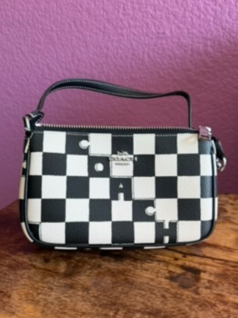 Brand New - Never Been Used - Coach Nolita 19 Checkerboard Bag